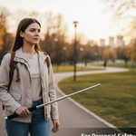 Multi-Function Collapsible Self Defense Stick Extended