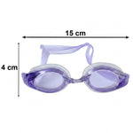 Kids Lightweight Swimming Goggles With Flexible Frame And Leak-proof Seal   1 Pc