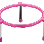 Stainless steel single ring matka stand
