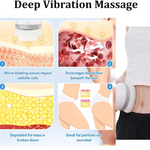 Body Sculpting Massager with 3 Pads – Adjustable Speed Handheld Body Massager