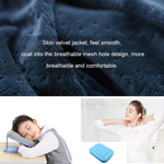 Foldable Soft Nap Doughnut Pillow – Slow-Rebound, Portable Head Cushion Kids & Office