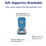 Foldable Soft Nap Doughnut Pillow – Slow-Rebound, Portable Head Cushion Kids & Office