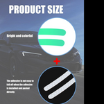 Car Wheel Hub Reflective Car Stickers, Night Warning (20 Pcs Set/ Multicolored)