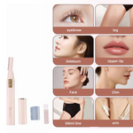 Mini Electric Eyebrow & Facial Hair Trimmer - (Set)