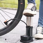 Mini Foot Pump Inflator for Bike and Car with Gauge