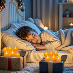 Premium 6 Piece LED Flameless Candle Light Set with Remote Control