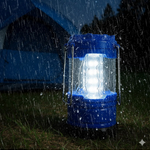 Portable Waterproof Camping Lantern for Hiking & Fishing (Battery Not Included)