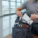 Metal Portable Laptop Stand – 6-Angle Adjustable Riser for Laptops, Phones & Tablets