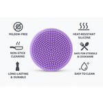 Silicone Dish Scrubber Sponge Mildew Free, Non Stick, Heat Resistant