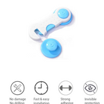 Child Safety lock  Proofing for Cabinet Toilet Seat Fridge Door Drawers ( 1 pc)