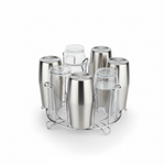 SS Round Glass Stand used for holding sensitive glasses