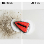 Bathroom Brush with abrasive scrubber for superior tile cleaning