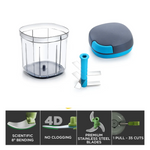 Ganesh Master Chopper with 5 Stainless Steel Blades, XL Large Jumbo Chopper (900 Ml)