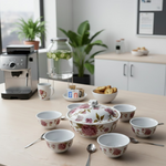 5 Pc Pudding Set used as a cutlery set for serving food purposes and sweet dishes