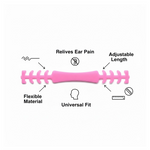 Mask Extension Belt – Strap for Reducing Ear Pain from Extended Mask Use (1 Pc)