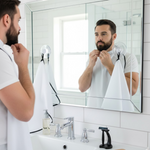 Beard Apron Hair Clippings Catcher Grooming Bib