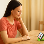 Adjustable 4 Steps Foldable Mobile Stand Holder (1 pc)
