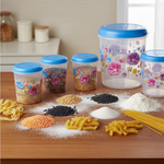Air Tight Plastic Transparent Container Set