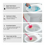 Plastic Round Toilet Cleaner Brush