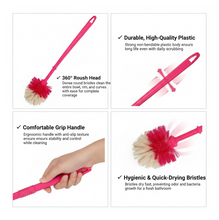 Plastic Round Toilet Cleaner Brush