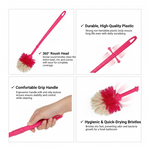 Plastic Round Toilet Cleaner Brush