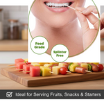 Wooden Toothpicks with Dispenser Box