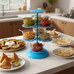 4 in 1 Multipurpose 360 Degree Rotating Pickle Rack Container for Kitchen