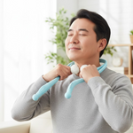 Portable Neck & Shoulder Massager for Back and Waist Relief