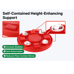 Gas Cylinder Trolley Stand with Movable Wheels