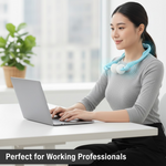 Portable Neck & Shoulder Massager for Back & Waist Relief