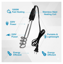 1000W-220V Water Heater Portable Electric Immersion Element Boiler