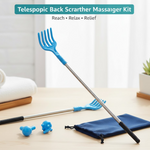 Scratcher Back, khujli stick, Telescopic Scratching Backscratcher Massager Kit