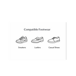 No-Show Liner Socks with Anti-Slip Heel Grip  (1 Pair)