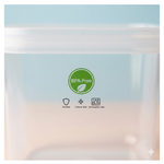 3-Piece Multicolor Airtight Container Set – Rectangular Food & Fridge Storage