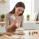 Essential Cake Decorating Kit: 3-Piece Set for Bakers of All Levels