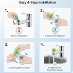 360 Degree Water Saving Faucet Expandable Water Valve Splash Regulator