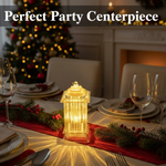 Lantern Shape LED Crystal Lamp for Festive & Holiday Decoration