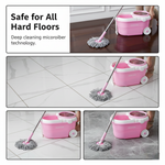 Spin Mop with Bucket for Floor Cleaning - Magic Mop Set