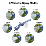 Jet Water Cannon 8 in 1 Turbo Water Spray Gun