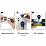 Universal Clip-On Selfie Camera Lens (1 Set)