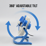 USB Mini Fan: Cute, Quiet & Portable Desk Buddy (Battery Not Included)