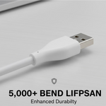 Fast Charging For Android & Data Transfer, Long Micro Cable (1000 Mm)