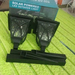 Solar Garden Lights LED Outdoor Stake Spotlight Fixture Garden Light (Pack of 2pc )