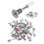 100 pcs mini steel round nails for nail guns