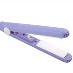 Beauty and Personal Care Professional Ceramic Plate Mini Hair Styler Straightener and Curler