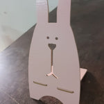 Wooden Rabbit Design Phone Stand 