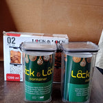 1200 ML Airtight Lock & Lock Food Storage Container Set – 2 Piece