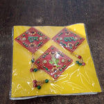 Decorative Wall Hanging Set with Shubh Labh and Ganesh Design (3 Pc)