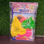 Heart shaped balloons Kinds  (4 Pcs Set)