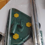 2-in-1 Extendable Triangle Mop – 360° Rotating Telescopic Mop (1 Pc)
